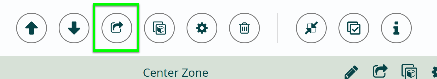 Share to Content Library button