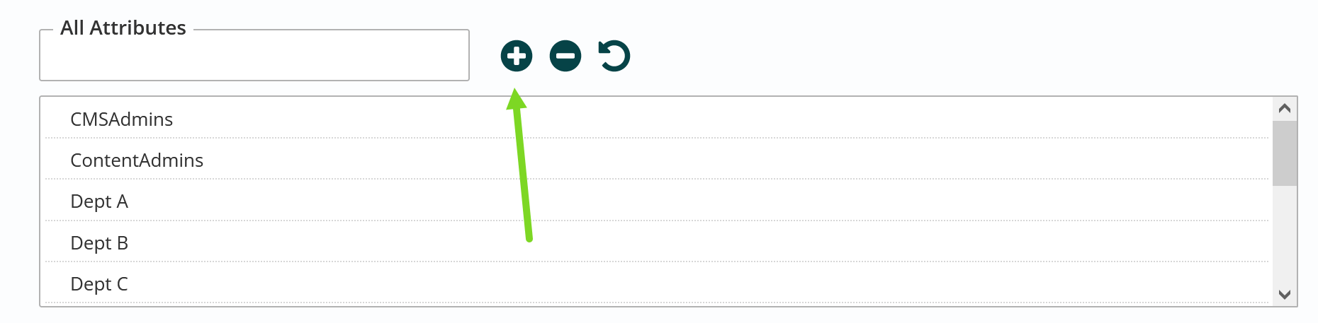 attributes box