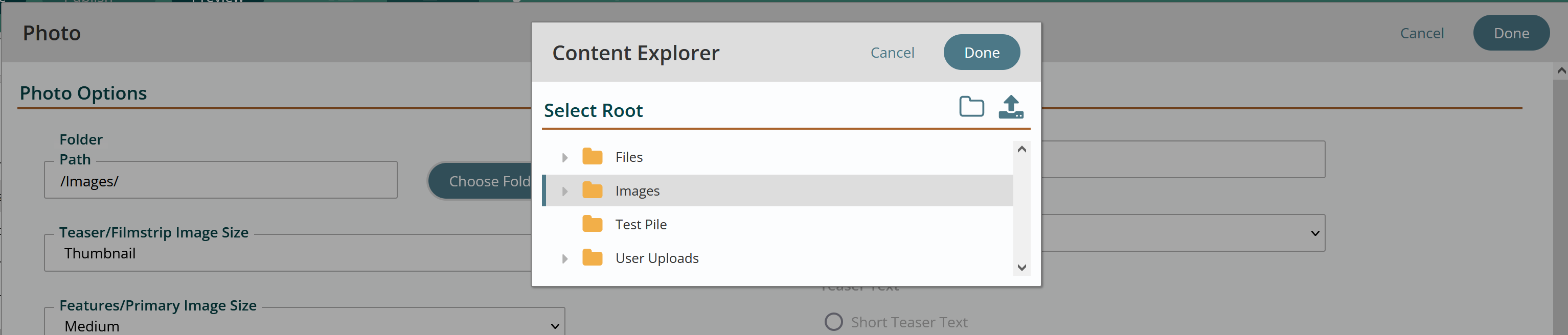 content explorer photo