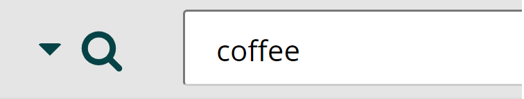 search criteria